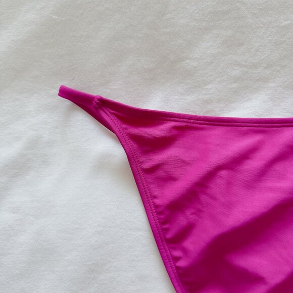 Wild Fable NWT purple low rise high leg cheeky bikini bathing suit bottoms XL - Picture 8 of 14